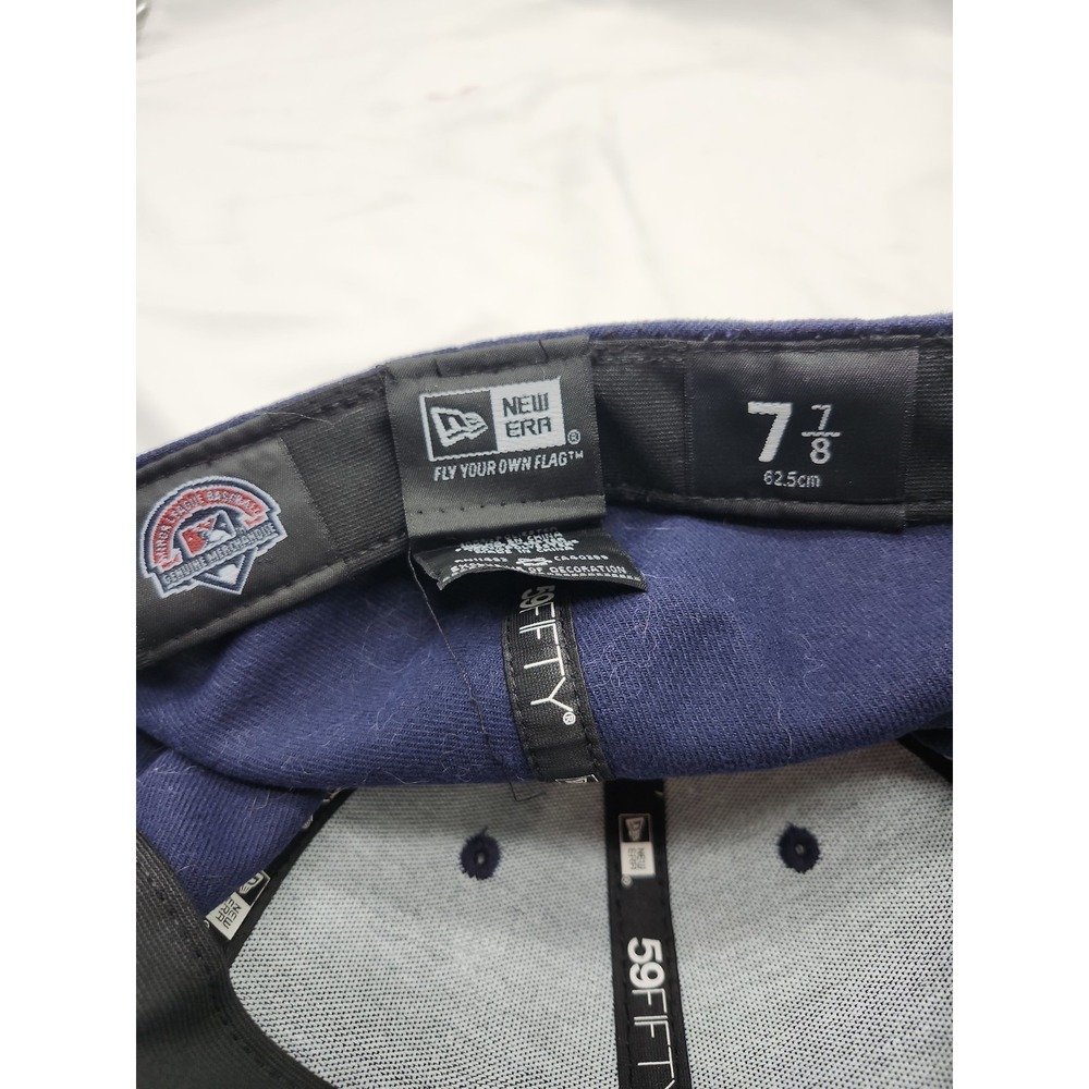 Everett AquaSox Hat New Era 59FIFTY Frog MiLB Fitted Cap 7 7/8 Navy - Picture 6 of 6